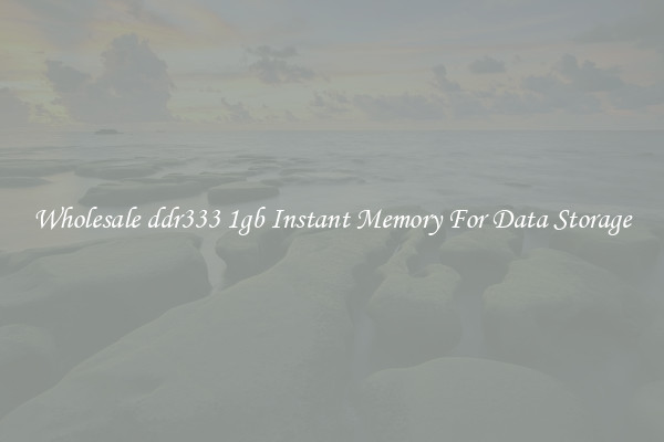 Wholesale ddr333 1gb Instant Memory For Data Storage