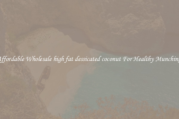 Affordable Wholesale high fat dessicated coconut For Healthy Munching 