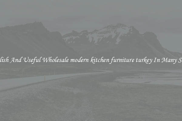 Stylish And Useful Wholesale modern kitchen furniture turkey In Many Sizes