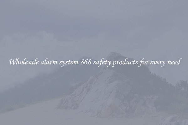 Wholesale alarm system 868 safety products for every need