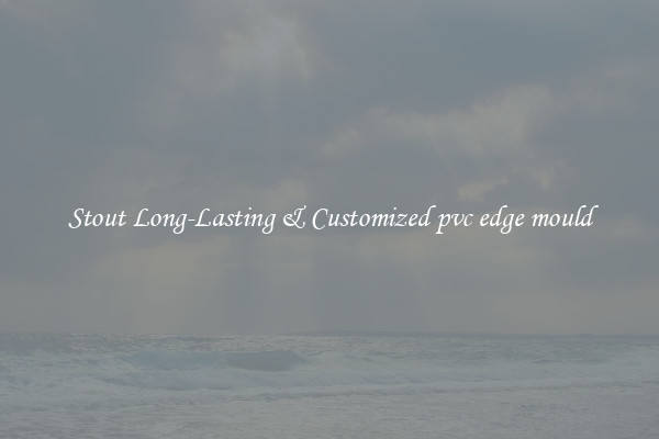 Stout Long-Lasting & Customized pvc edge mould