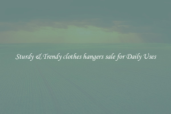 Sturdy & Trendy clothes hangers sale for Daily Uses